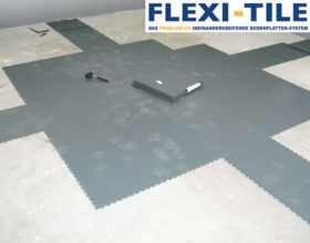 Flexi-Tile PVC Garagenfliesen - Verlegung